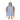 Badeponcho inkl. Waschhandschuh personalisiert | grauer Esel